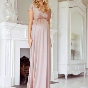 Francesca graviditetskjole fra Tiffany Rose (pudderfarvet) - Tiffany Rose - Dress - Buump