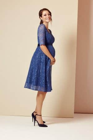 Flossie graviditetskjole fra Tiffany Rose, blå - 3
